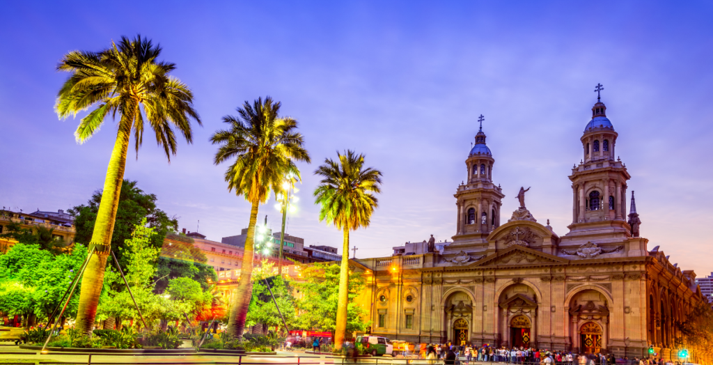 Plaza de armas, Santiago